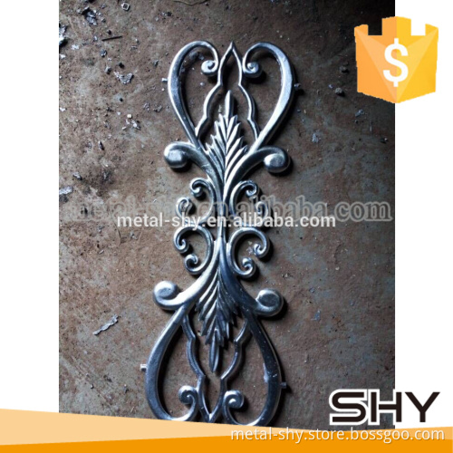 factory wholeslae ornamental cast aluminum flower plate